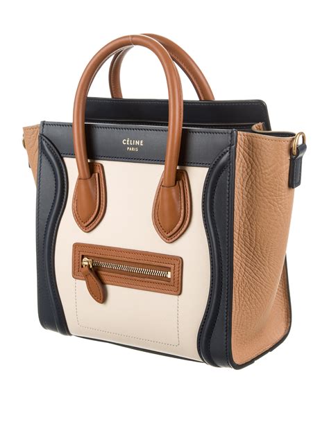 nordstroms celine nano luggage tote|celine luggage tote sizes.